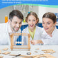 Poraxy 5 Set Stem Science Kits For Kids Age 8-12, Wooden Building Stem Projects 8-10, 3D Puzzles, Experiment Circuits Model, Toys For Ages 8-13, Gifts For Boys And Girls 6 7 8 9 10 11 12 13 Years Old