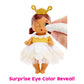 Baby Born Surprise Small Dolls Series 7 4' - Unwrap Surprise Collectible Baby Doll With 3 Water Surprises, Garden-Themed Outfit, Color Change Diaper, Mouse Carrying Pouch, Age 3+