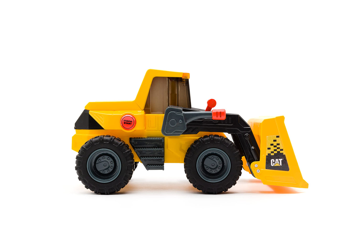CAT Construction Toys, CAT Construction 11.5'' Power Haulers 2.0 Wheel Loader, Lights and Sounds, Ages 3 and up