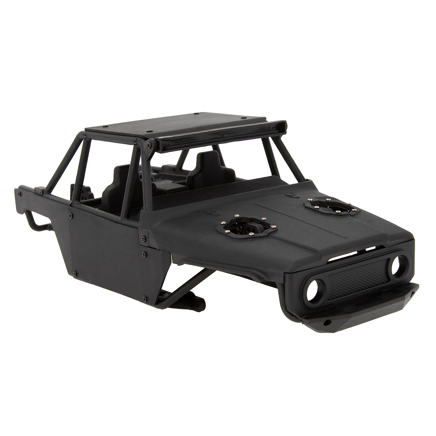 MEUS RACING TRX4M Body Ripper Chassis Kit for TRX4M Defender/Bronco/K10/F150 High Trail 1/18 RC Crawler Car (MEX40-Black)