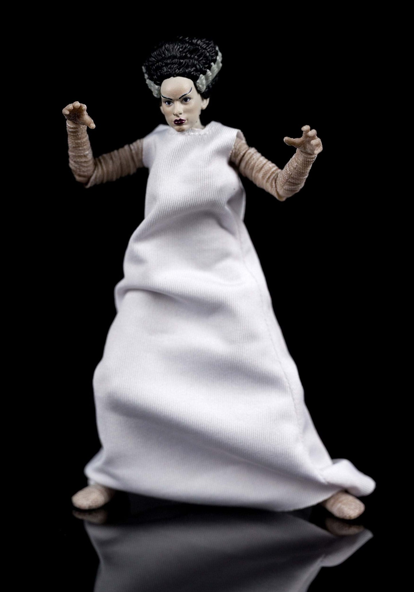 Jada Toys Universal Monsters 6'' Bride Of Frankenstein Action Figure, Toys For Kids And Adults, Black