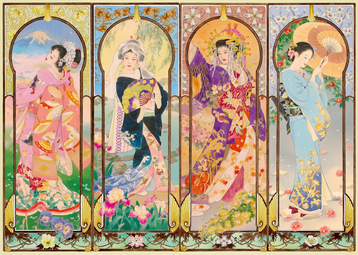 Ravensburger The Four Seasons 1000 Piece Jigsaw Puzzle For Adults - 12000127 - Handcrafted Tooling, Made In Germany, Every Piece Fits Together Perfectly