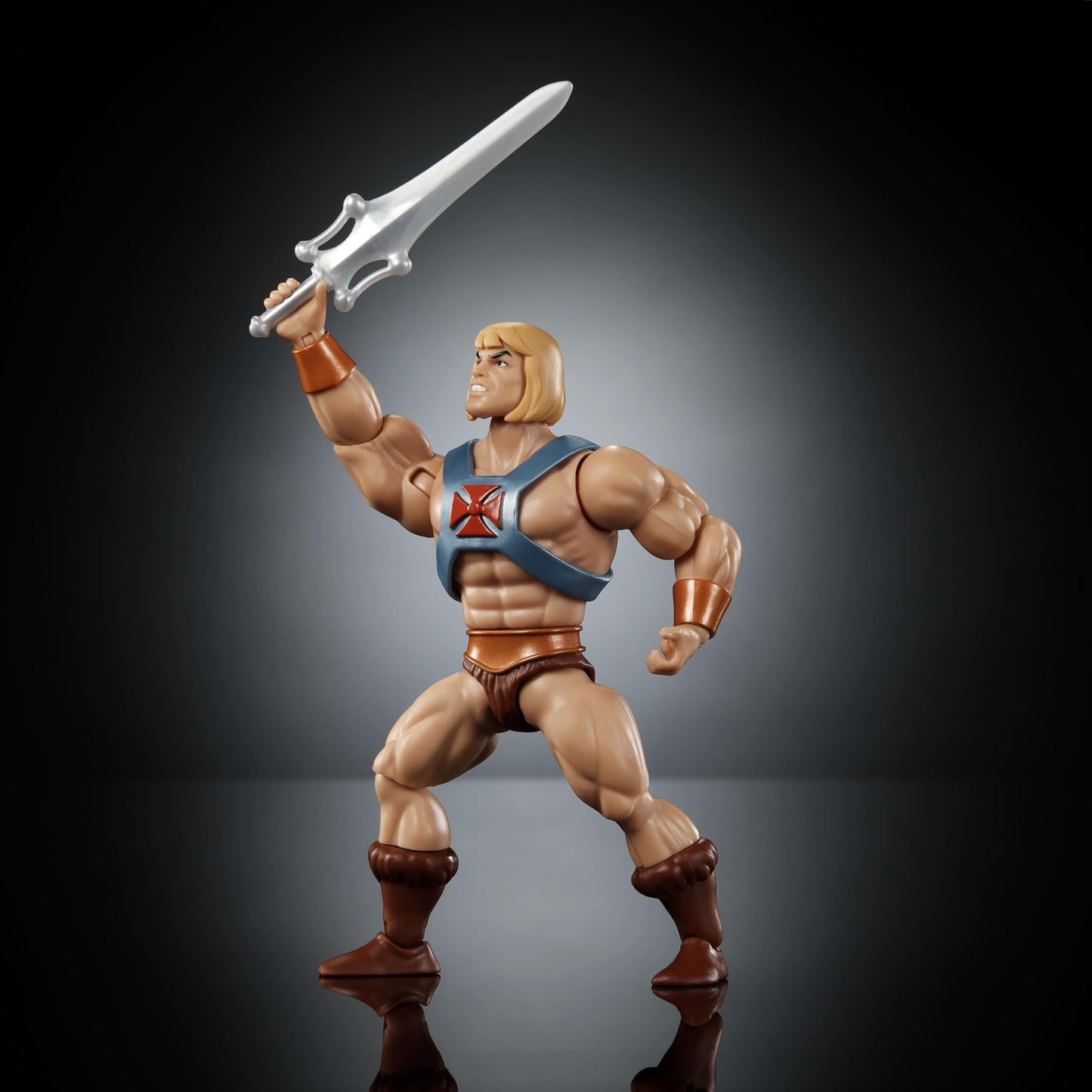 Masters of the Universe Origins Cartoon Collection Action Figure Faker  5.5-inch 1980s TV He-Man Dupe  Detailed Design & 16 Joints  Power decorative replica blade