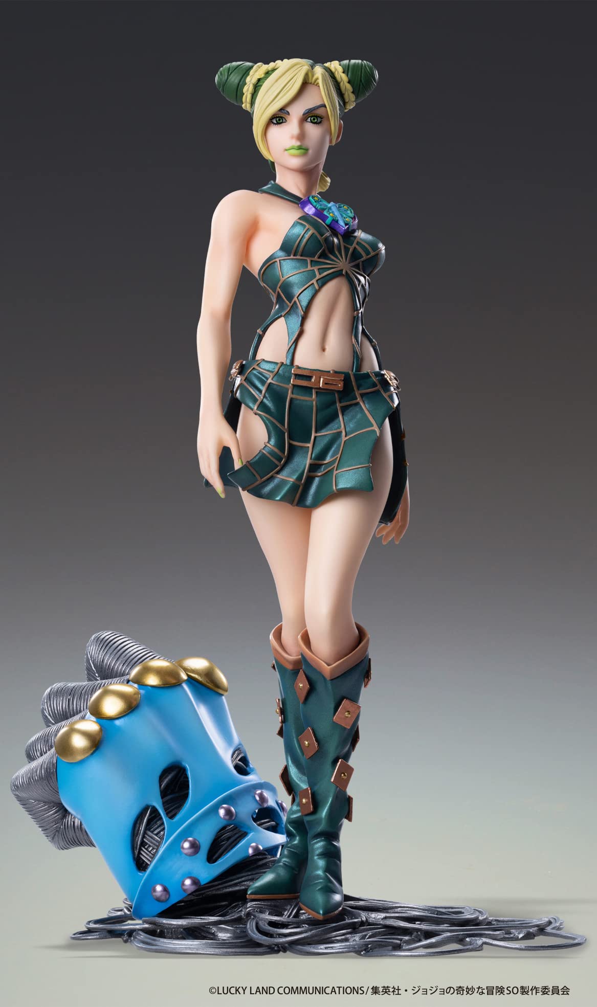 Medicos JoJo’s Bizarre Adventure Jolyne Cujoh PVC Figure - Multicolor, Model ME44290, Collectible Art Toy