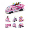 Sky Line Ocean 6-In-1 Dessert Car Building Block Set Toys | Steam Kit For Kids | Build Ice Cream Trucks & Candy Cars (1000+ Pcs)