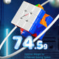 Integear Full Size 56Mm Magnetic Speed Cube Stickerless 3X3 Easy Turning And Smooth Play Durable Puzzle Cube Toy For Kids And Adults