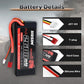 Hosim 7.4V 2600Mah Lipo Battery 25C Rc Car Truck Rc Vehicles Boat Battery Fit For X08 X07 X07W High Speed Rc Cars 1/10 Scale Rem
