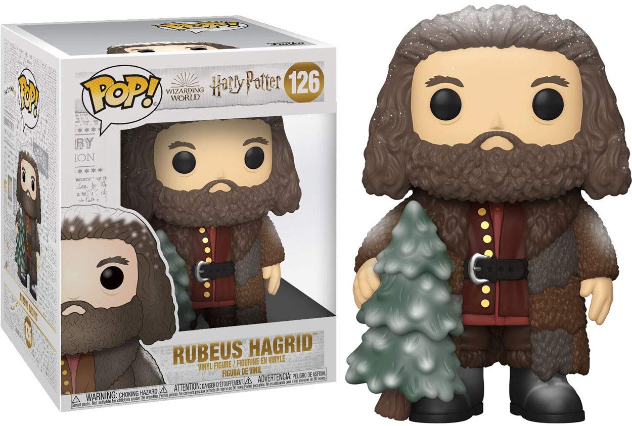 Funko Pop! Hagrid Vinyl Figure - 6 Inch, Multicolor, Model 51156, Harry Potter Holiday Edition