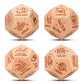 Stocking Stuffers For Women Men Adults, For Women Men, Anniversary Wood Decision Dice Gifts For Couples White Elephant Gifts Val