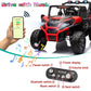 Luibas 24V 4Wd 2-Seater Ride On Car For Kids, 4X4 Battery Powered Ride On Toy With Remote Control, Electric Vehicle 4 Wheeler Ut
