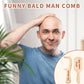 Juleasel 2Pcs Funny Bald Man'S Comb Funny Gag Gift White Elephant Gift Prank Gift For Men Hair Loss Comb For Bald Men Gift Over