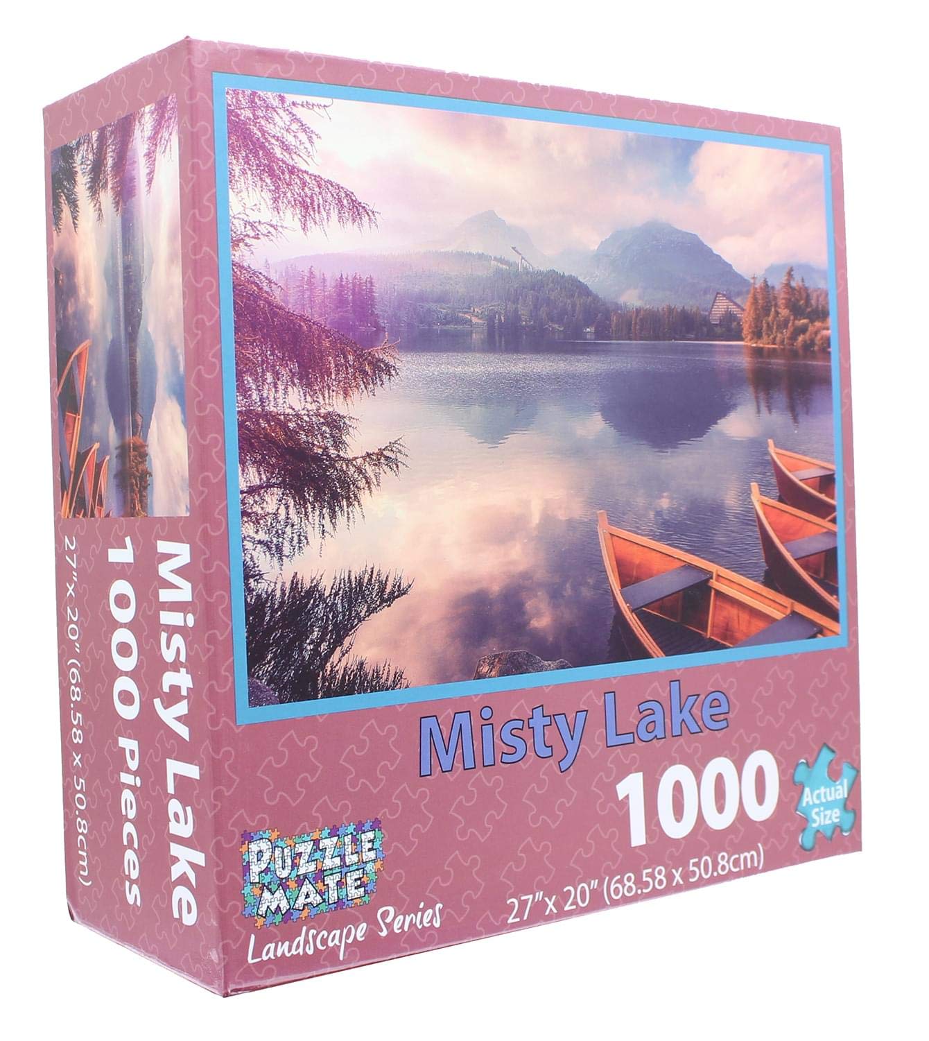 Misty Lake 1000 Piece Jigsaw Puzzle
