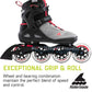 Rollerblade 07100500A067.5 Macroblade 90 W Neutral Grey/Paradise Pink 7.5