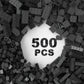 500 Piece Dark Gray Bricks Bulk, Gray 2X4 Building Bricks Flat, Compatible With Lego Parts And Pieces: 2X4 Dark Grey Bricks(Colo
