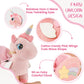 Funlio Unicorn Baby Rocking Horse, Pink Fairy Unicorn Rocking Horse For Toddlers 6 Months To 3 Years, Stuffed Ride-On Animal Rocker, Easy To Assemble, Cpc & Ce Certified
