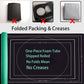 Lwoeo Jigsaw Puzzle Mat Roll Up, No Creases 48” X 30.7” Rubber Saver Pad Up To 2000 Pieces, Black Large Puzzel Matte Rollup With 6 Sorting Trays & 1 Storage Bag. Ideal For Holiday And Birthday
