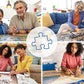 Ravensburger Map Of The World 100 Piece Xxl Jigsaw Puzzle Forkids - | Unique Piece Design | Anti-Glare Surface | Skill-Building, Fun Activity | Amazon Exclusive