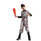 Spooktacular Creations Zombie Baseball Player Costumes for Boys  Scary Halloween Costume for Kids  Halloween Parties-M(8-10yr)