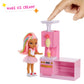 Rainbow High Littles Dessert Shop Playset + Small Doll (Pink 5.5, Make Ice Cream And Sweets, Kids Gift 4+