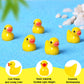 ONLYFU 1000Pcs Mini Resin Ducks Bulk Tiny Duck Figurine for Fairy Garden Landscape Aquarium Potted Plant Decoration Prank Game D