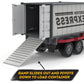 Driven by Battat Toy Container Truck with Lights & Sounds, Green, Model WH1211C6Z, Realistic Movable Parts, for Kids 3 Years +