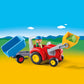 Playmobil Tractor With Trailer