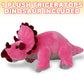 Artcreativity Cozy Plush Triceratops Dinosaur, Soft And Cuddly Stuffed Animal For Kids, Unique Dinosaur Room Decoration, Great Gift Idea For Boys And Girls