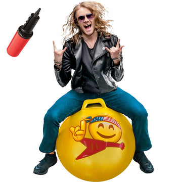WALIKI mature-themed Size Hopper Ball | Hippity Hop | Jumping Hopping Ball | Hopping Ball with Handles