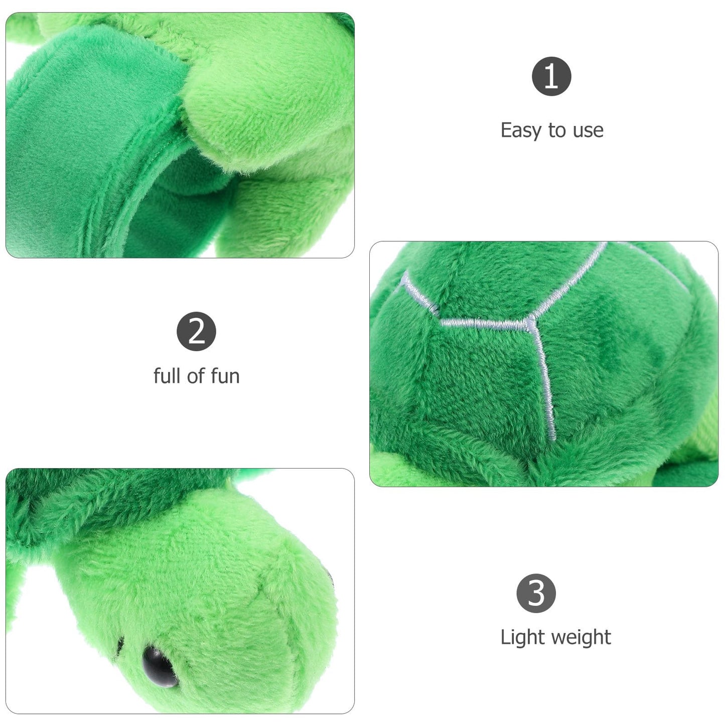 Plush Slap Bracelets Stuffed Animal Huggers Turtle Sea Animal Slap Bracelets Stuffed Ocean Theme Party Plush Fillers Party Favor