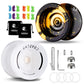 Magicyoyo Pack Of 2 Responsive Yoyos - N11 Black Golden Yoyo And K2 Snow White Fingerspin Yoyo For Kids Beginners, Dual Purpose