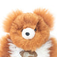 AlpacaNext Soft and Cuddly Baby Alpaca Teddy Bears - 9 inch. enhanced Alpaca Stuffed Animal Handmade on Genuine Alpaka Fur. Cute Bear (9 inches  Brown & White)