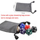 6 Pieces 20 Sided DND Dice,D20 Polyhedral Dice,22mm Pearl Color Dices Assortment D20 Dice,20 Sided Cube D&D Dice Set for Dungeon