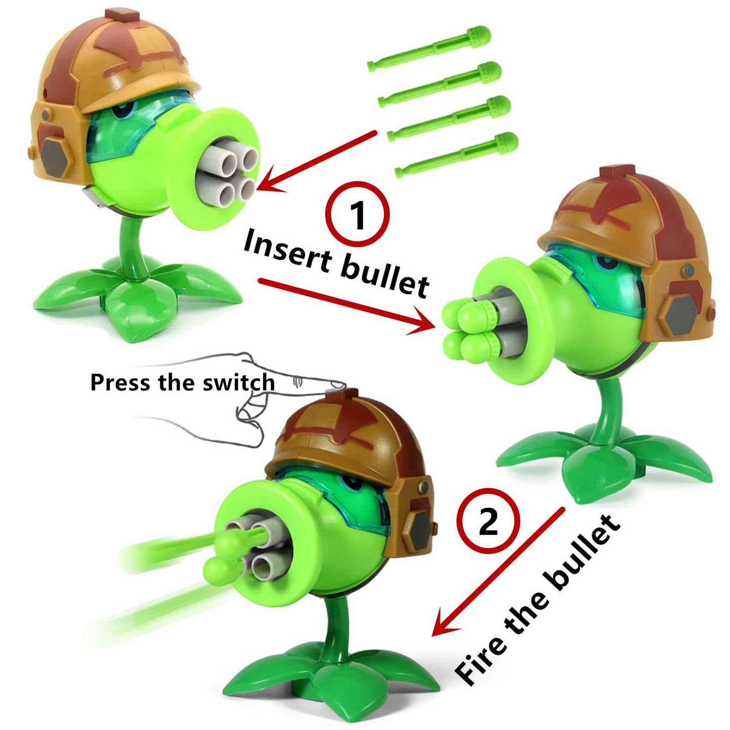 JHESAO 1 PCS Plants and Zombies Toys Action Figures Zombies PVZ Toys Set 1 2 Series Great Gifts for Kids and Fans Birthday and Christmas Party