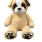 Anico 36' Tall (3 Feet) Giant Plush Dog With Embroidered Paws And Smiling Face