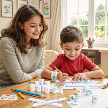 LovesTown 48PCS Slap Bracelets White, Party Slap Bracelets DIY Wrist Bands Bulk Blank Snap Band for Kids Birthday Party Favors S