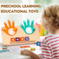 Motree Preschool Learning Toys For Toddlers 2-4, Educational Math Manipulatives Number Counting Blocks For Kids, Montessori Toys