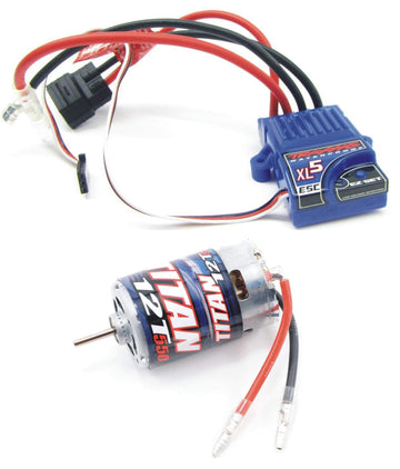 TRAXXAS ESC XL-5 Waterproof FWD/REV ESC with Low Voltage Detection (LVD) GOOD FOR MANY TRAXXAS CAR AND TRUCKS