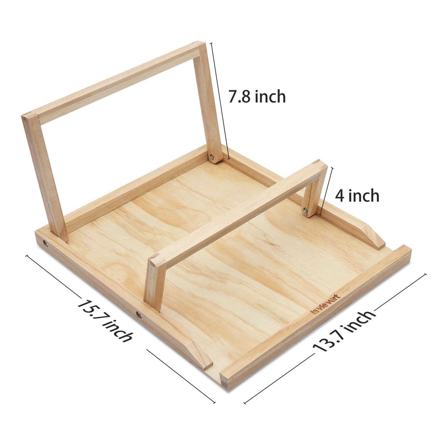 Lavievert Jigsaw Puzzle Easel Bracket, Wooden Puzzle Holder Stand With 2 Adjustable Tilt Angles For 1000 / 1500 Pieces Puzzle Bo