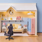 Vosarea Miniature Gaming Chair Model Dollhouse Tiny Furniture Doll House Miniature Computer Chair For Office Decor Collector Gam