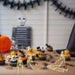 Fingooo Skeletons For Halloween Decor, 6 Piece Mini Seleton Figurines 6' Small Skeleton Halloween Decoration For Haunted House Accessories Party Favors