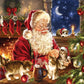 Springbok Christmas Kittens 1000 Piece Jigsaw Puzzle For Adults And Kids Features Santa Clause Playing With Adorable Kittens