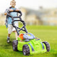 Tuff Tools : Power Mower - Kids Lights & Sound Toy, Mega Yard Tool, Realistic Action Yard Work Toy, Battery Powered, Ages 3+