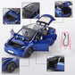 Oanmyjjo Toy Cars Y 1/24 Zinc Alloy Diecast Metal Model Car, Pull Back Toy Model With Light And Music, Suitable For Children Age
