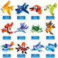 Party Favors For Kids Goodie Bags ,12Pcs Mini Building Blocks Ocean Animal, Sea Creatures Building Blocks Set，Building Sets Stem Toys For Birthday Party Gift,Goodie Bags, Prize,Cake Topper