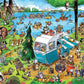 Cobble Hill 350 Piece Puzzle - Call of The Wild - Cardboard, 26.625" x 19.25", Model 47024, Sample Poster Included
