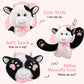 Maogolan Cow Stuffed Animal,Big Fluffy Plush Cow Toy For Mom,24'' Bull Stuffed Animal Long Legs Arms For Baby Shower Decor,Birth