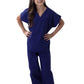Natural Uniforms Childrens Scrub Set-Soft Touch-Role Play Costume Set (True Navy Blue, 2/3)