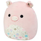 Squishmallows Original 10-Inch Peter The Pig - Official Jazwares Plush- Collectible Soft Squishy Pig Stuffed Animal Toy- Add To