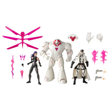 Marvel Hasbro Legends Series X-Men 6-Inch Collectible Action Figures Psylocke, Nimrod, And Fantomex Toys