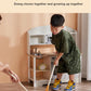 Mini Mop Kids Mop Housework Pretend Play Gift For Boy Girls (Blue)